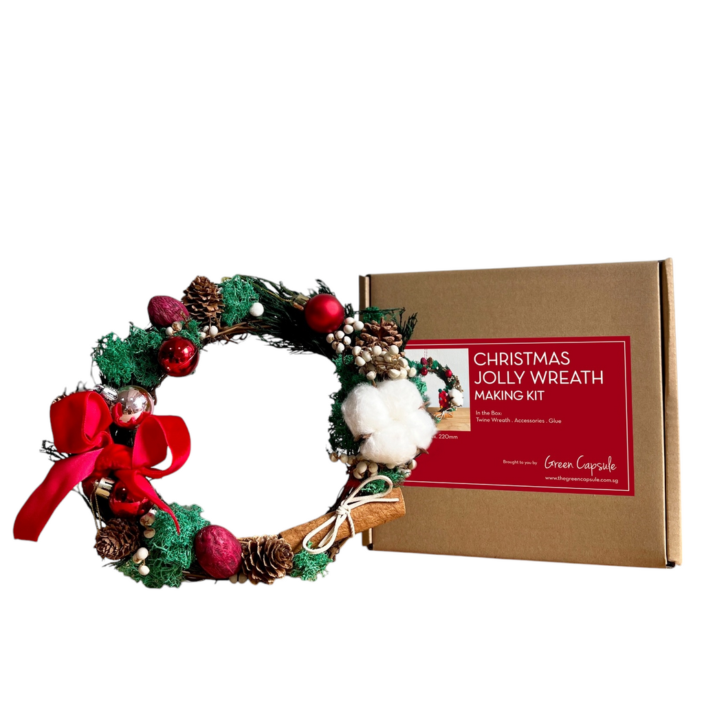 Christmas Jolly Wreath DIY Kit