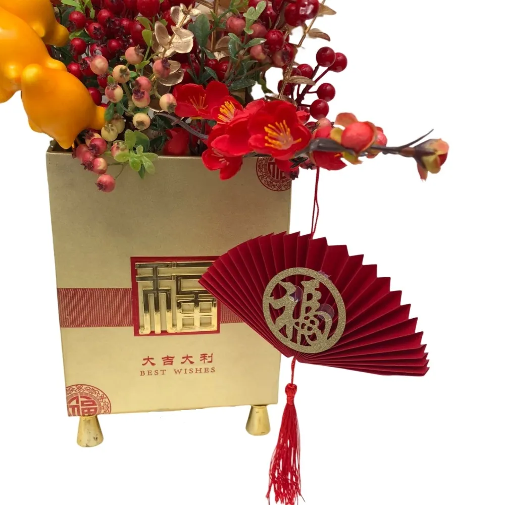 [CNY] Auspicious Artificial Berry Arrangement 大吉大利 (0.50m)