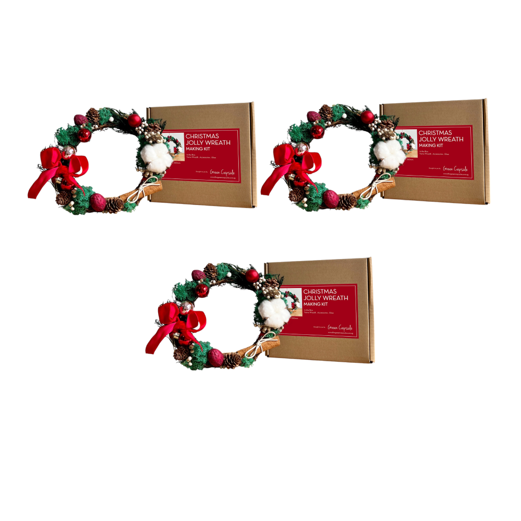 Christmas Jolly Wreath DIY Kit