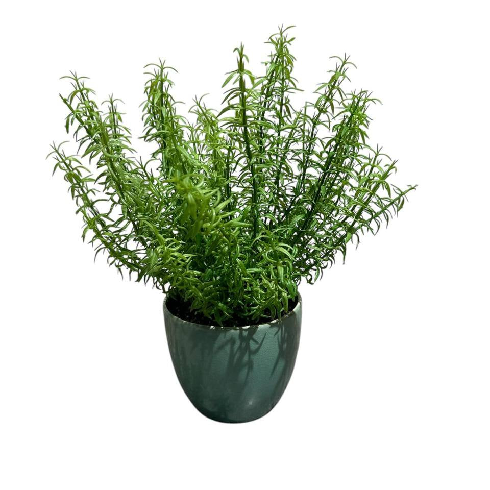 Artificial Potted Rosemary in Pot (0.38m)