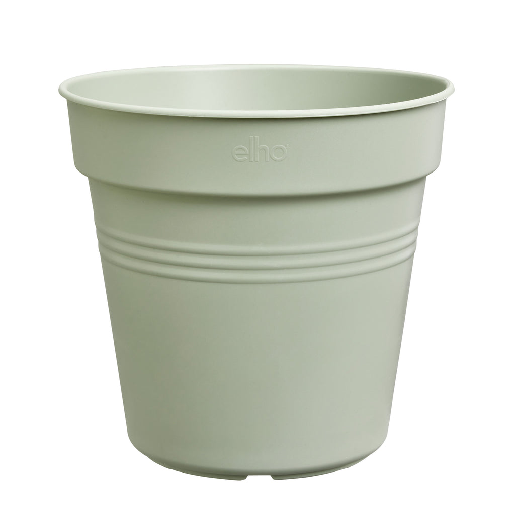 Green Basics Growpot 17cm in Stone Green