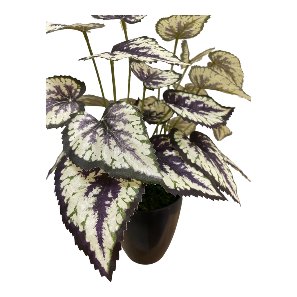 Artificial Begonia in Pot (0.4m)