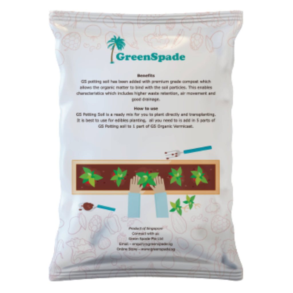 Green Spade Organic Potting Soil (5L)