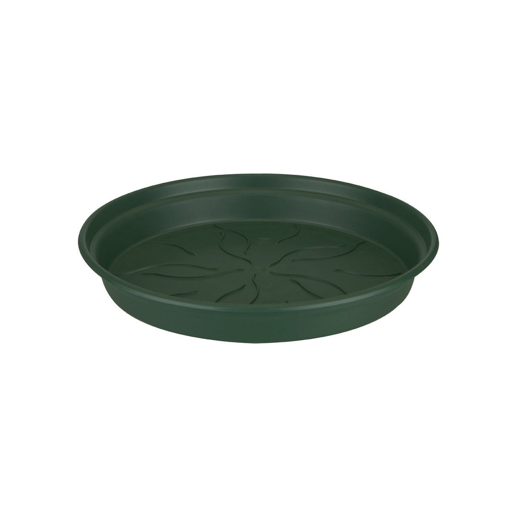 Green Basics Growpot 35cm in Leaf Green with 29cm Saucer