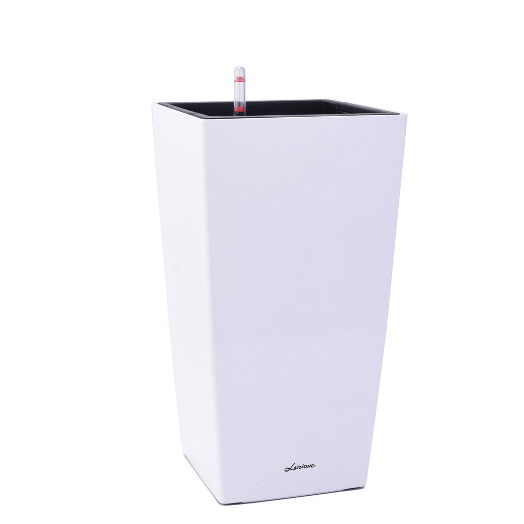 Square Cylinder Series 29cm in white