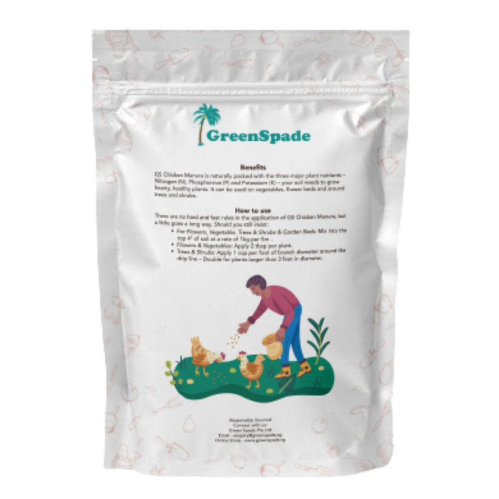 Green Spade Chicken Manure (1kg)